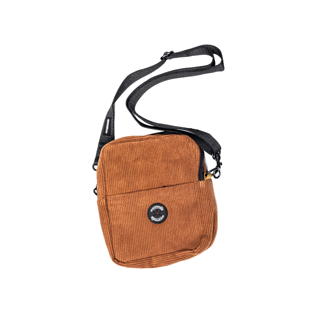 Corduroy Dog Walking Bag